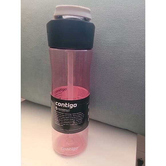 Contigo 24onz Water Bottle Ashland Autospout , Leak Proof Lid - Picture 3 of 3